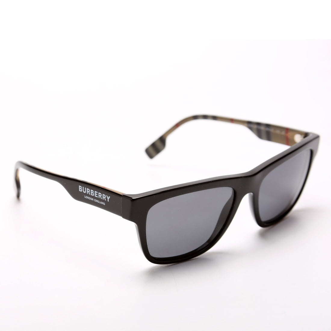 B4293 Check Rectangle Sunglasses