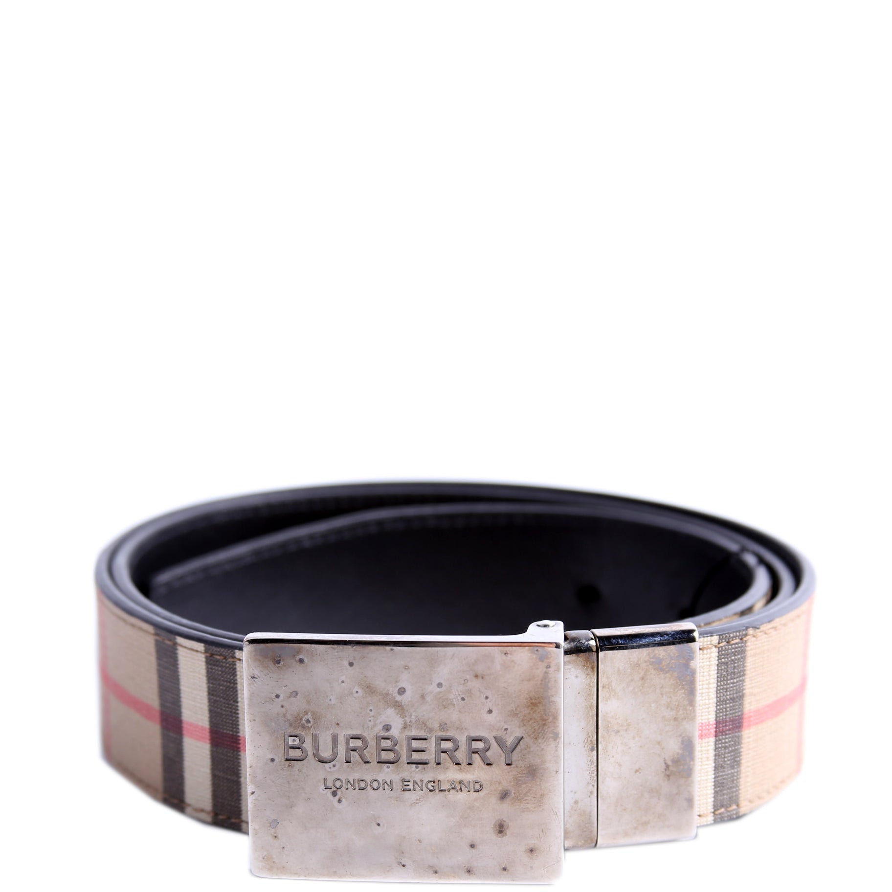 House Check Coated Belt Size 90/36