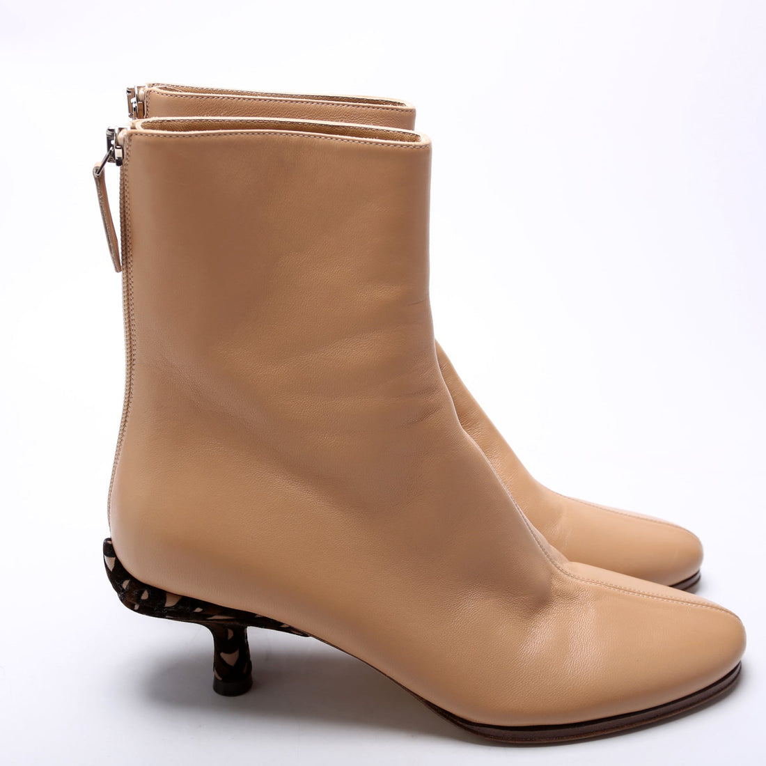 TB Ankle Boots Size 38.5 Tan