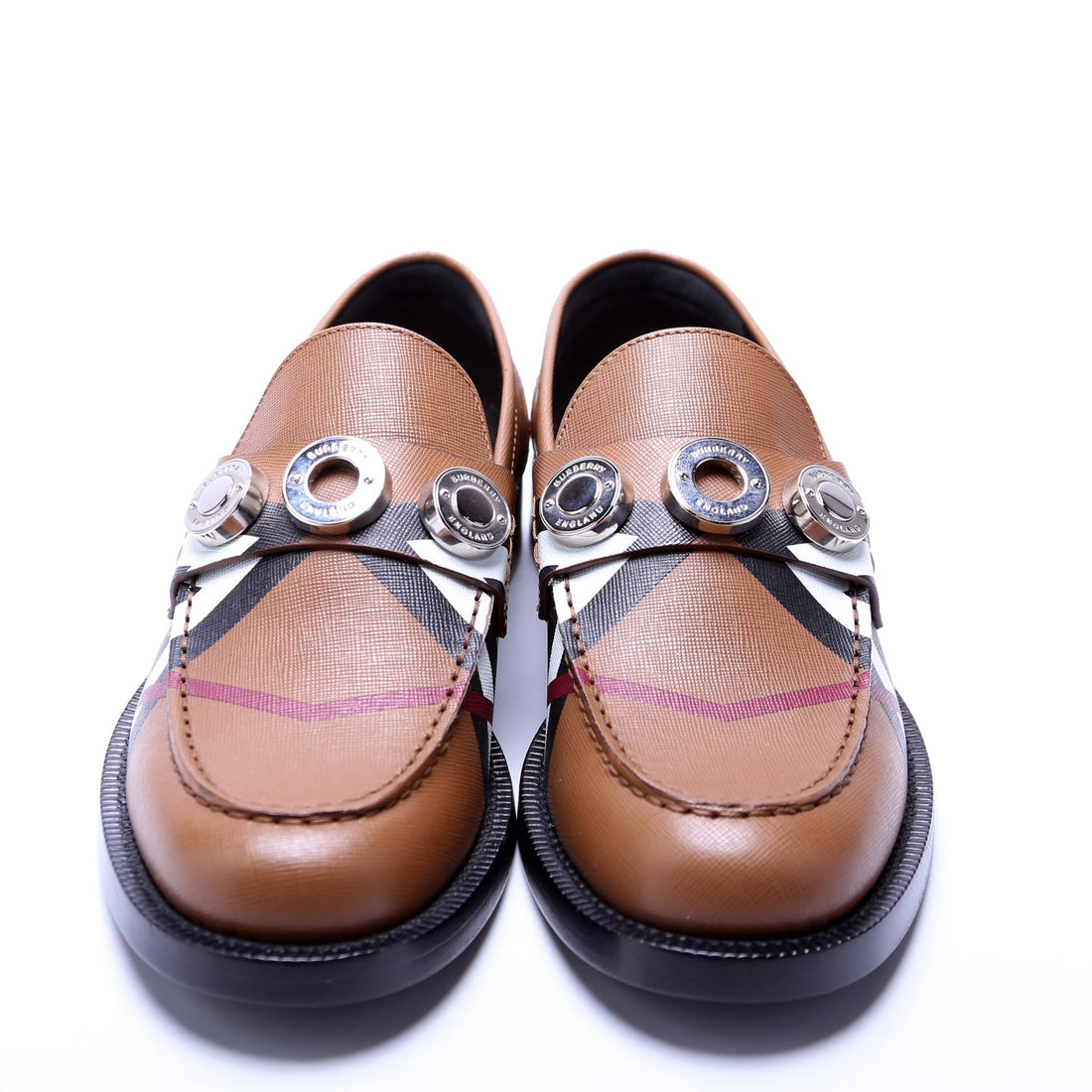 Broadbrook Leather Loafers Size 37 Brown