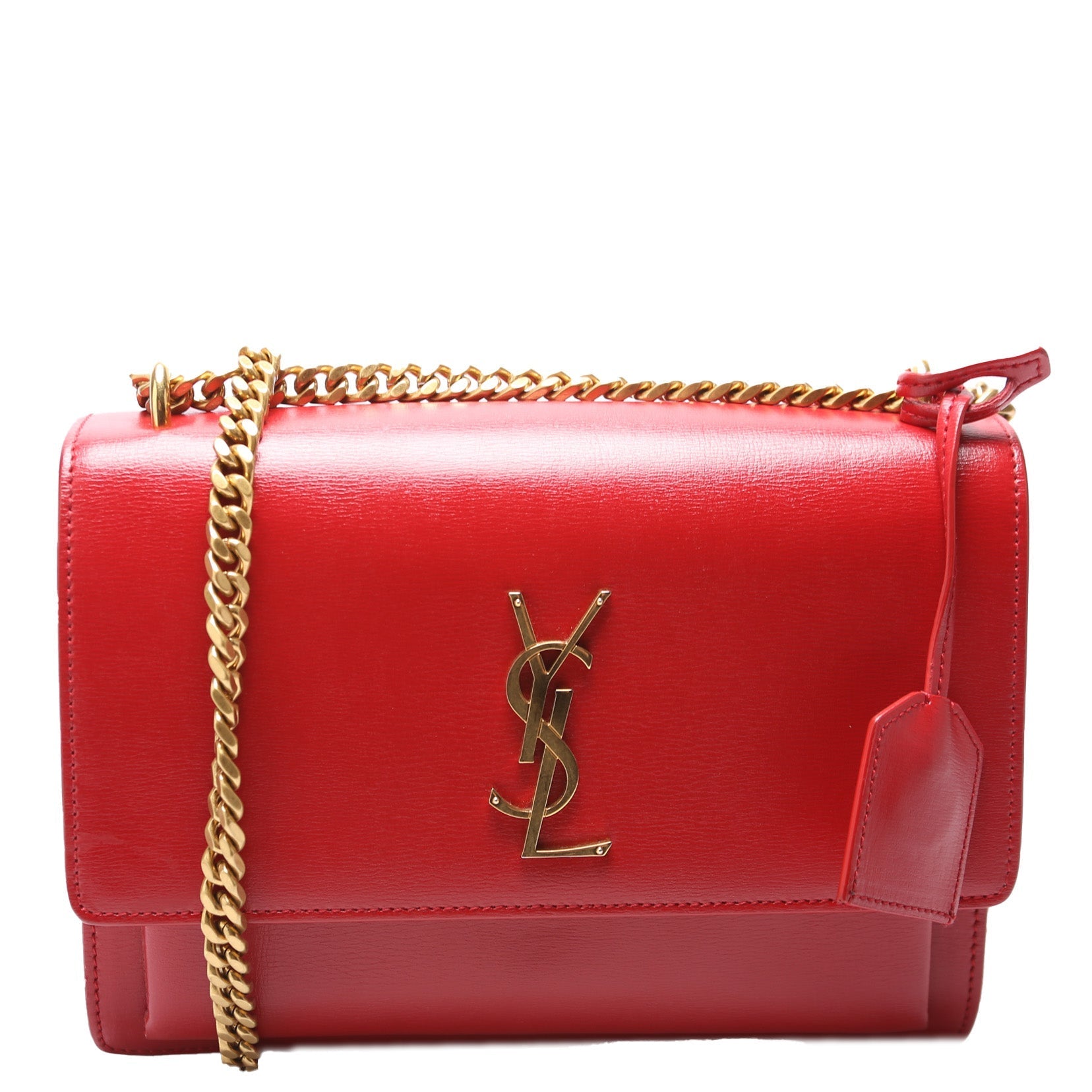 Sunset Medium Smooth Leather 442906 Red