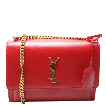 Sunset Medium Smooth Leather 442906 Red