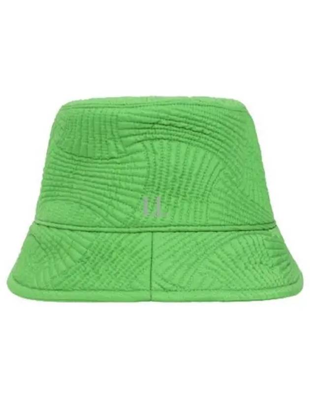 Bottega Veneta Intrecciato Pattern Quilted Bucket Hat Parakeet