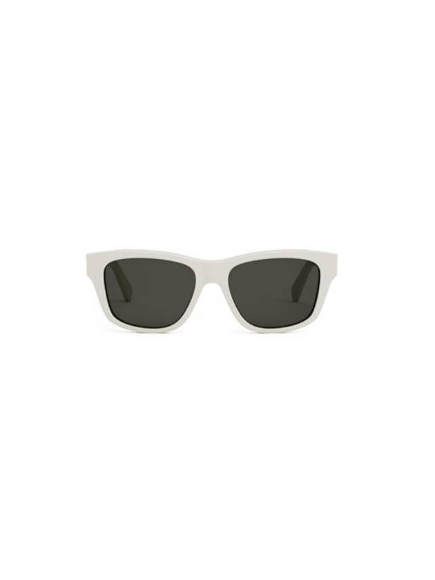CELINE Eyewear Logo Sunglasses White