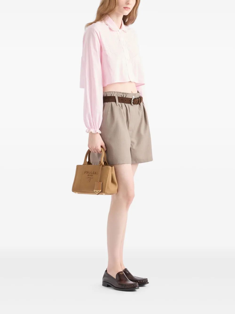 PRADA Soft Fabric Mini Handbag for Women