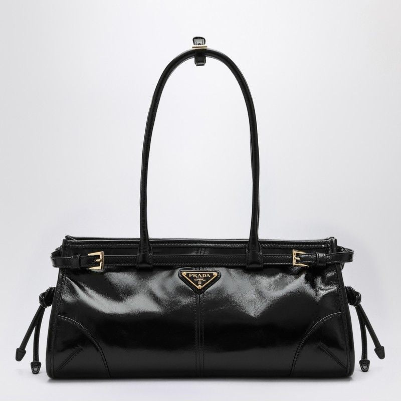 PRADA Medium Leather Bonnie Handbag