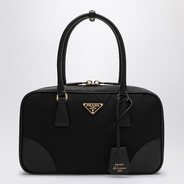 PRADA Medium Nylon and Saffiano Top Case
