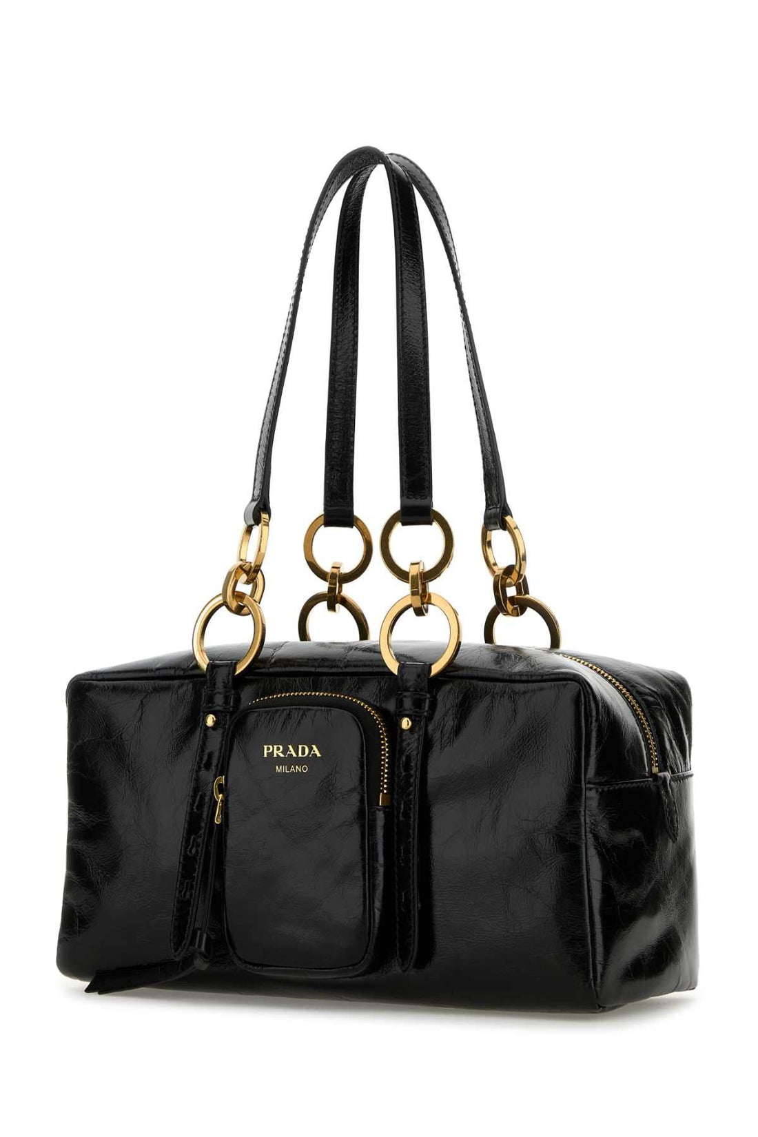 PRADA Mini Leather Handbag - SS25 Collection