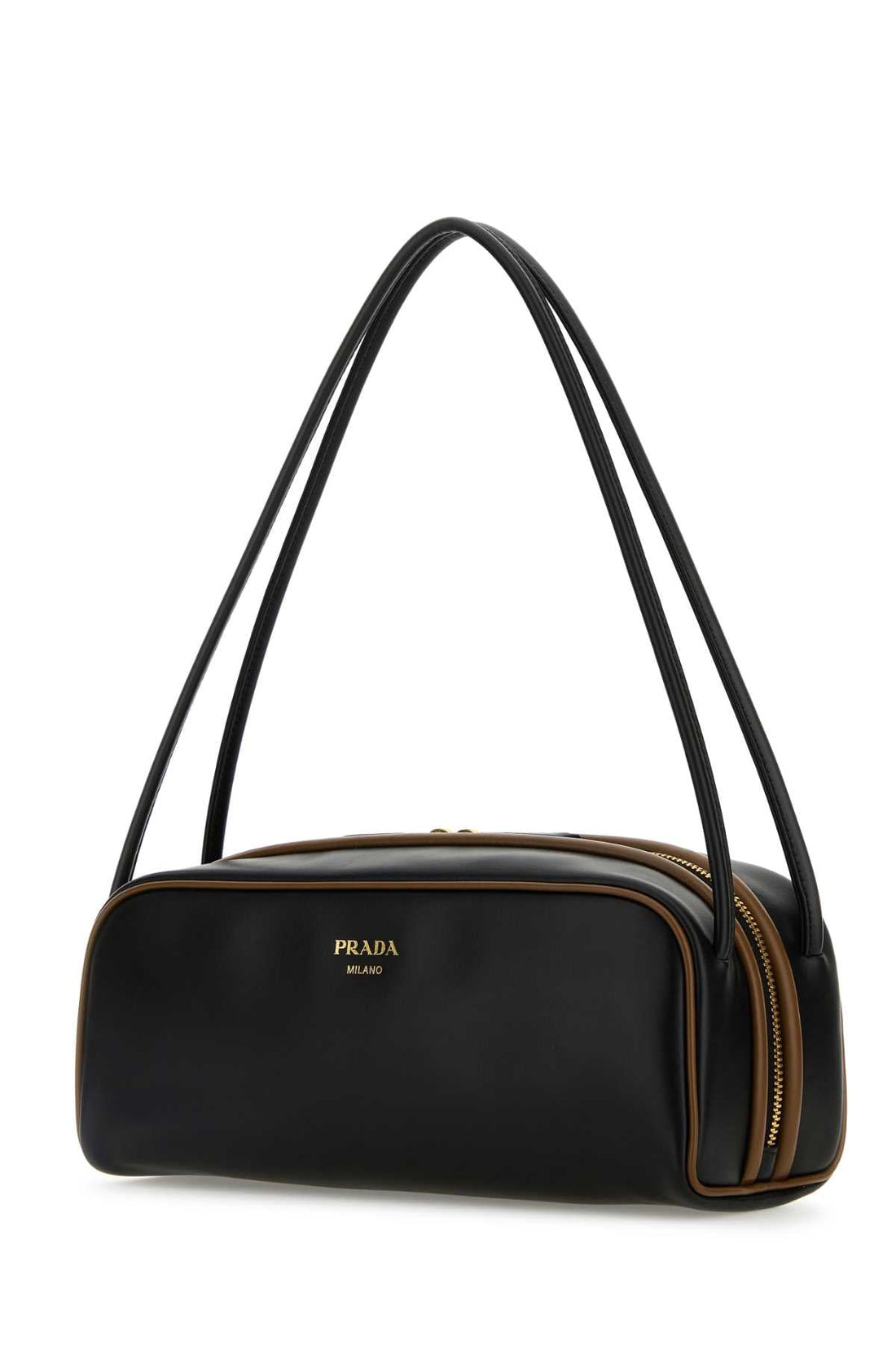 PRADA Leather Shoulder Handbag
