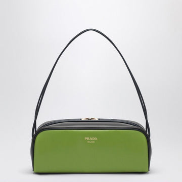 PRADA Swing Mini Leather Shoulder Handbag