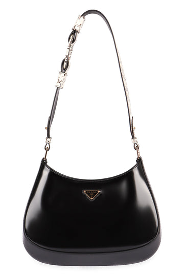 PRADA Mini Leather Cleo Shoulder Handbag