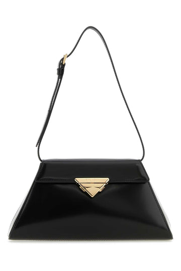 PRADA Elegant Leather Shoulder Handbag