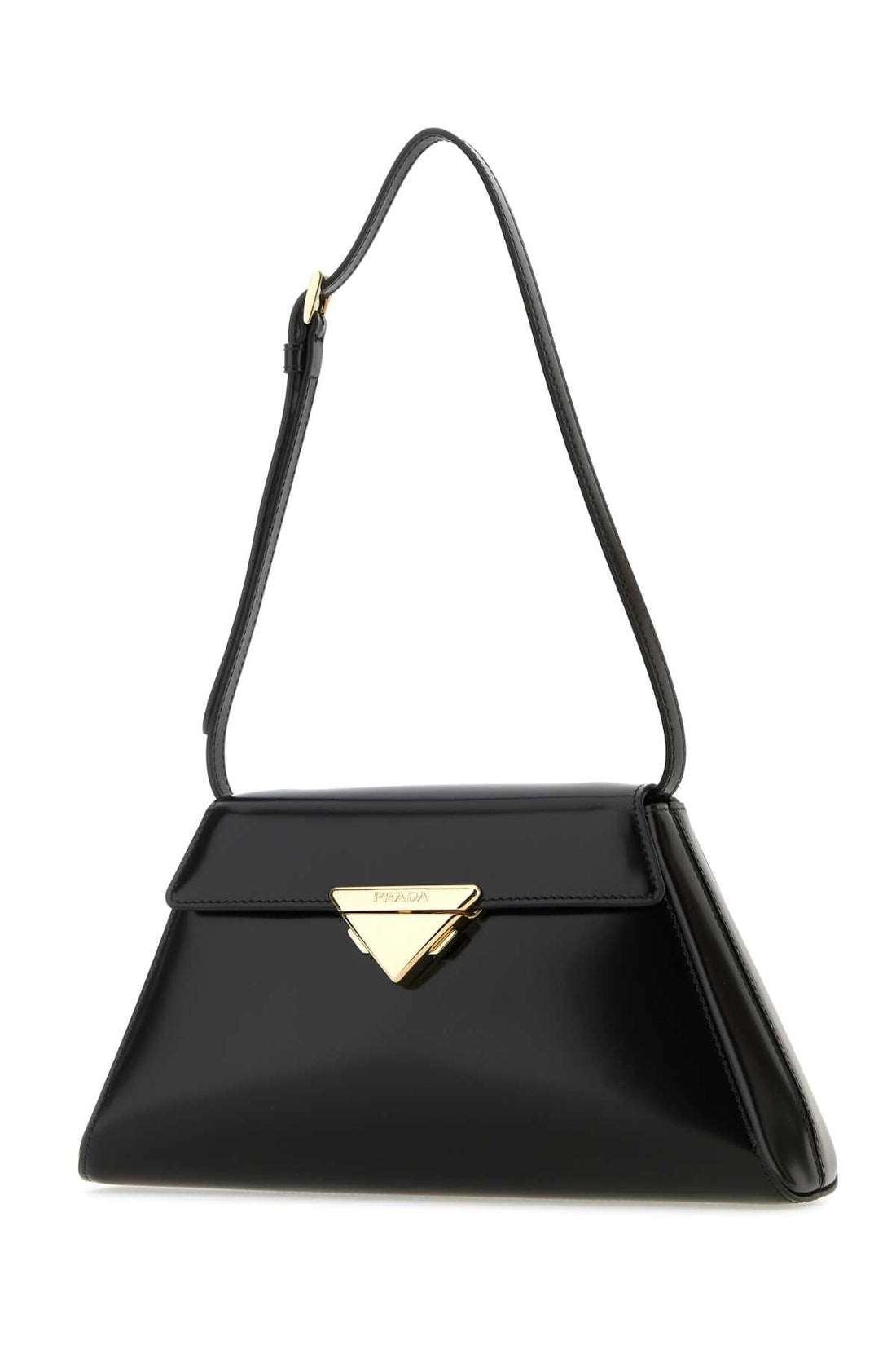PRADA Elegant Leather Shoulder Handbag