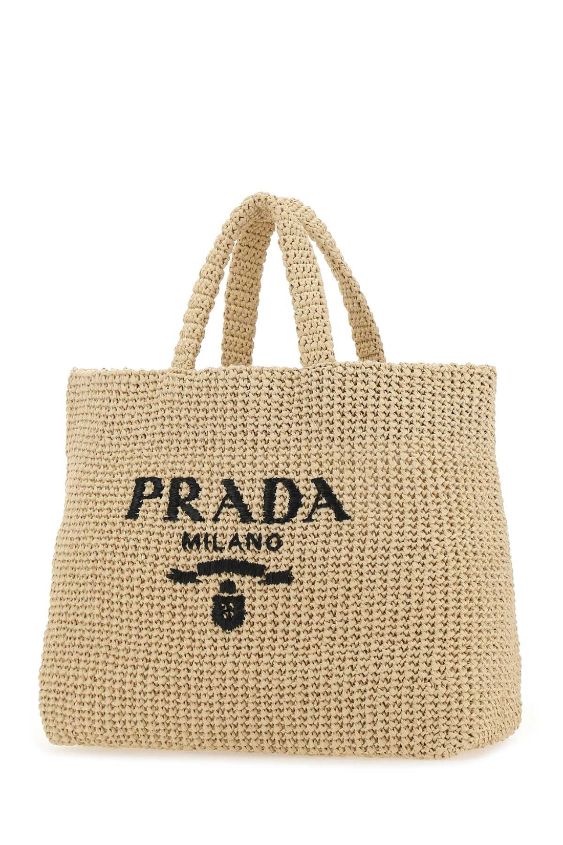 PRADA Crochet Tote Handbag 40x34x16 cm