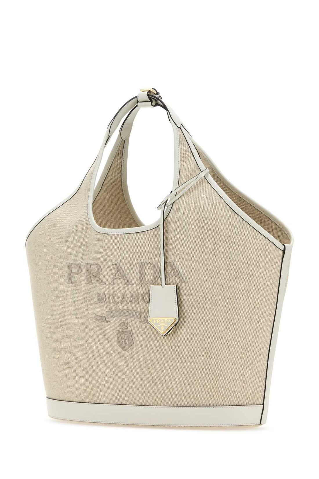 PRADA Canvas Shopping Handbag