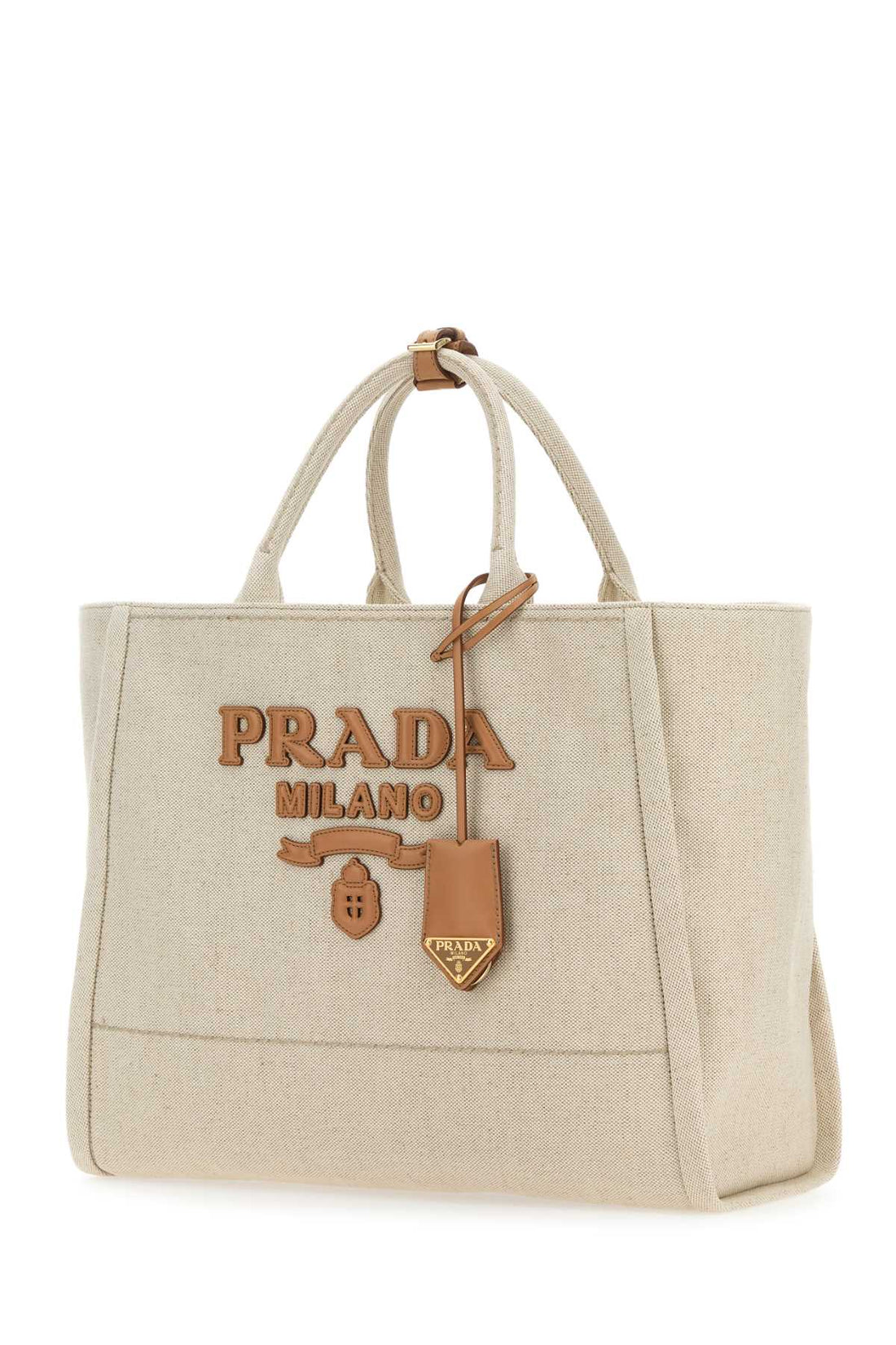 PRADA Canvas Shopping Handbag