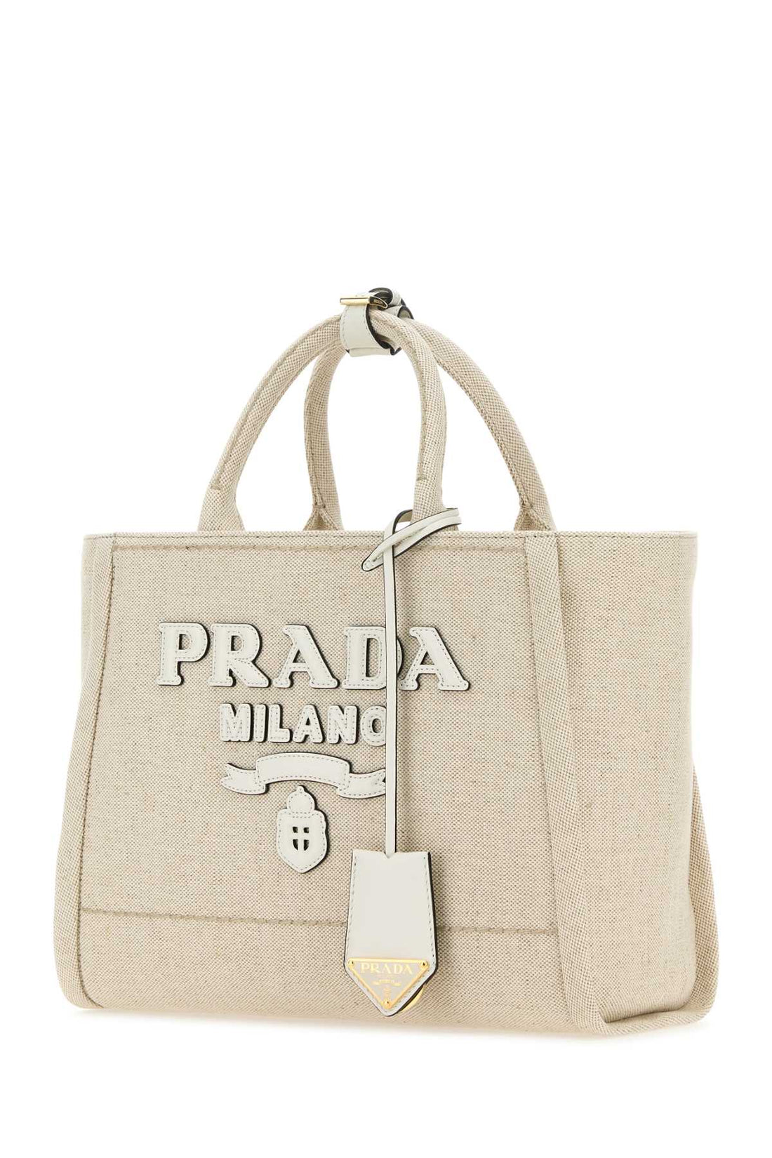 PRADA Canvas Shopping Handbag