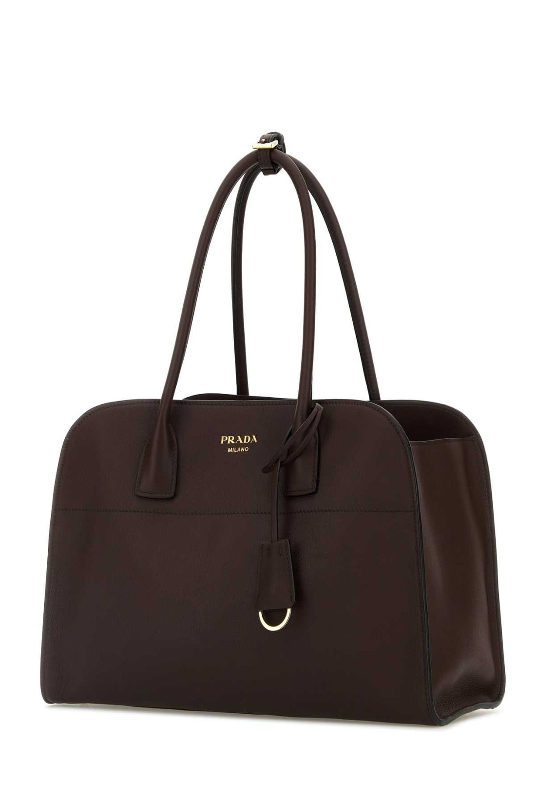 PRADA Medium Leather Shopping Handbag