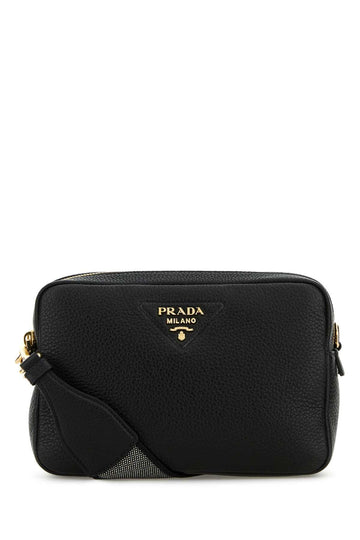 PRADA Mini Leather Crossbody Handbag