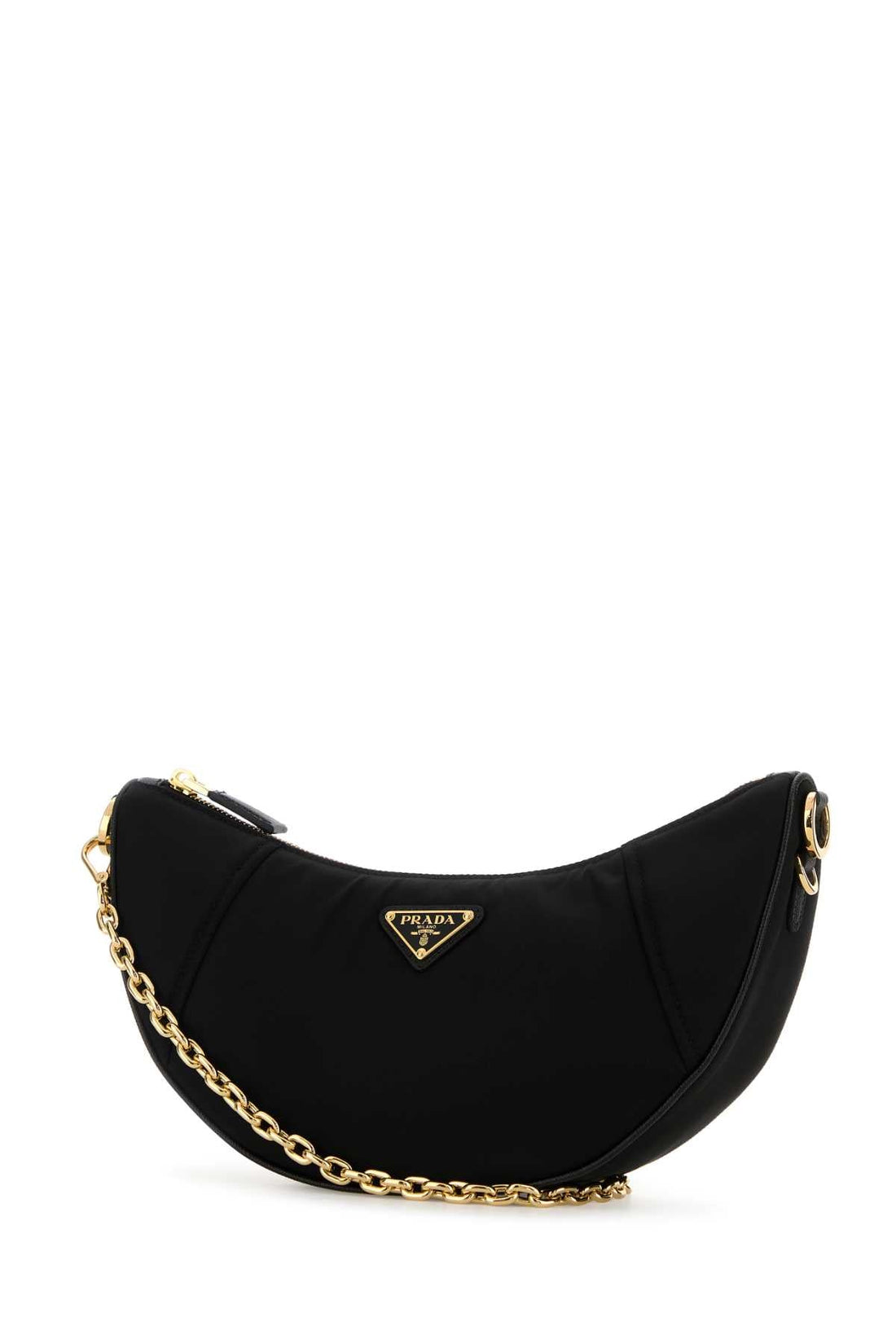 PRADA Demi-Lune Mini Shoulder Handbag