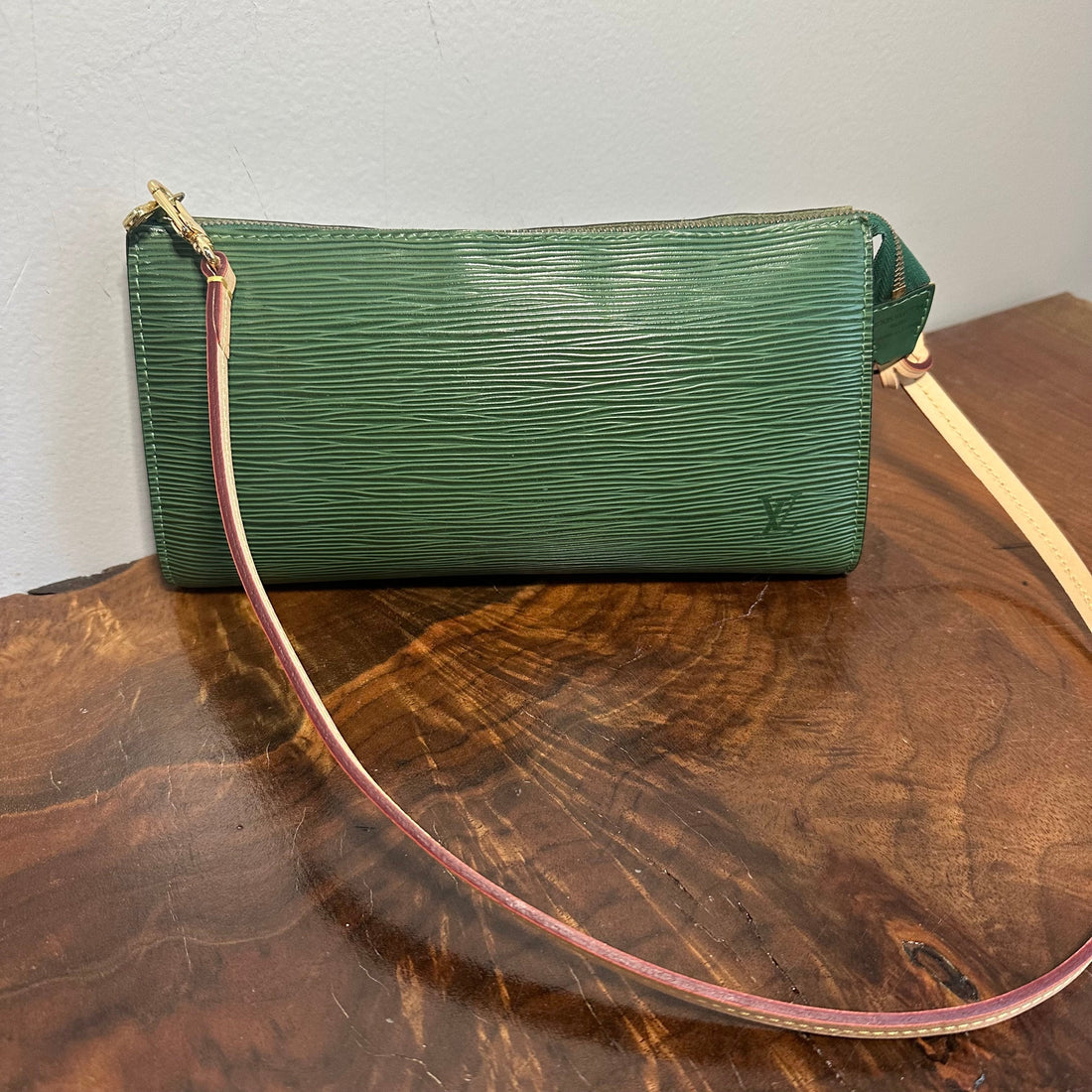 The Junco Handbag -Prestige Totes Bags LV Epi in Green