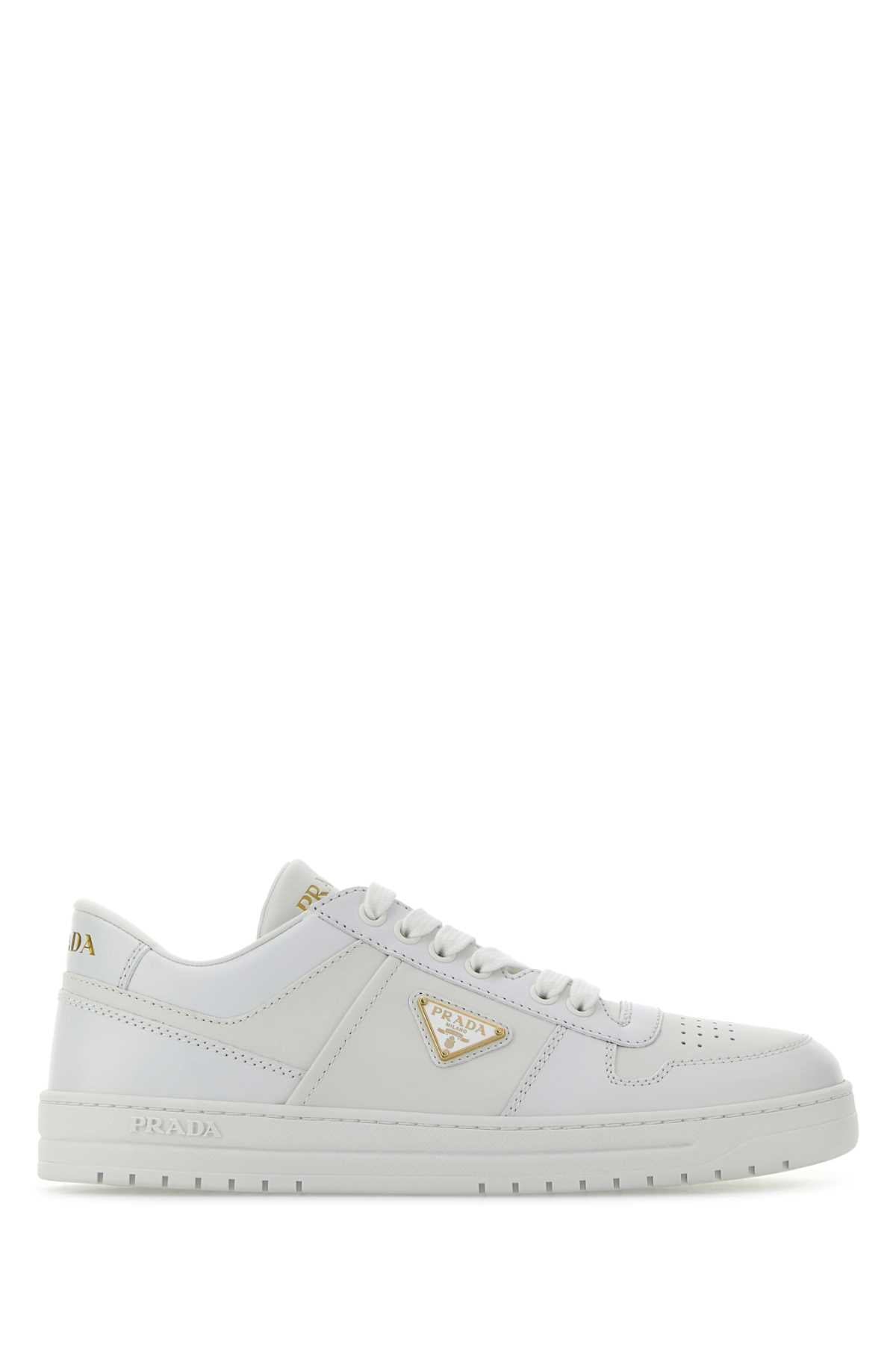 PRADA Elegant Leather Sneakers for Women