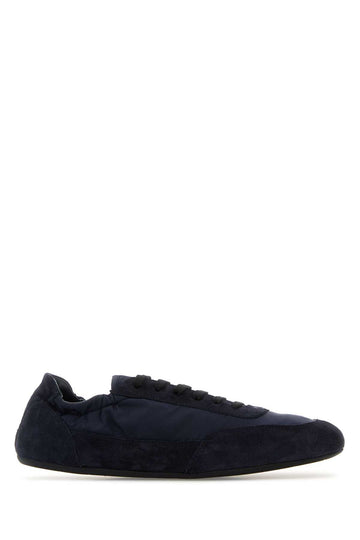 PRADA Re-Nylon and Suede Collapse Sneaker