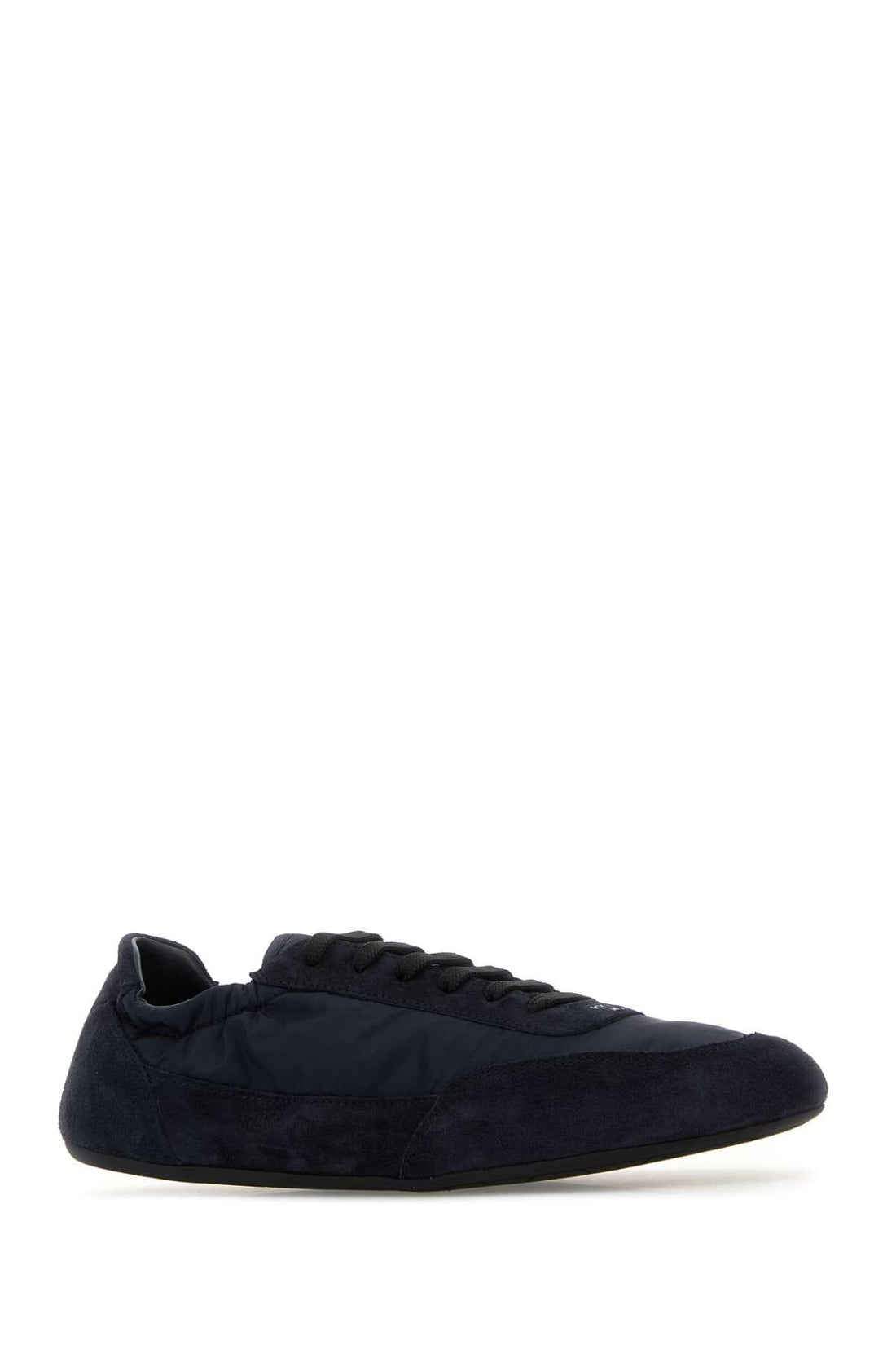 PRADA Re-Nylon and Suede Collapse Sneaker