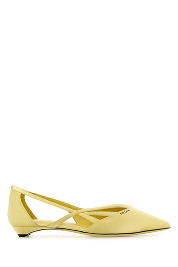 PRADA Satin Ballerinas for Women - Mini Style