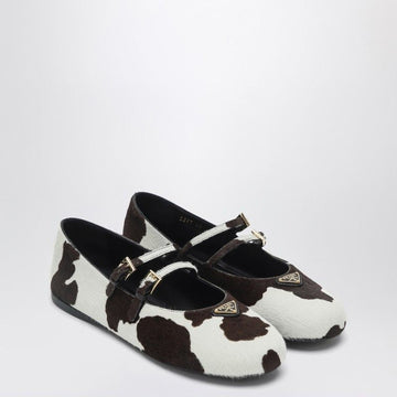 PRADA Stylish Ballerinas with Animal Print for Women