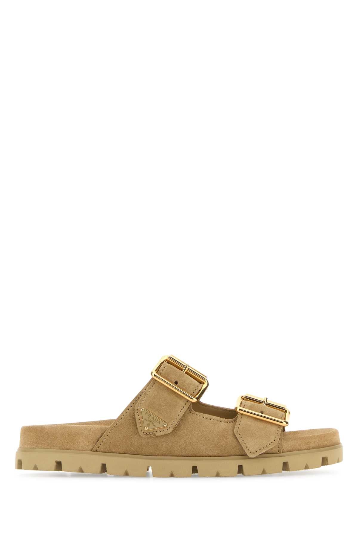 PRADA Suede Slippers for Women