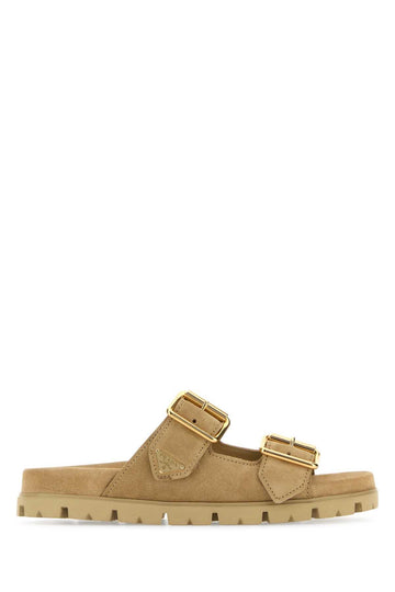 PRADA Suede Slippers for Women