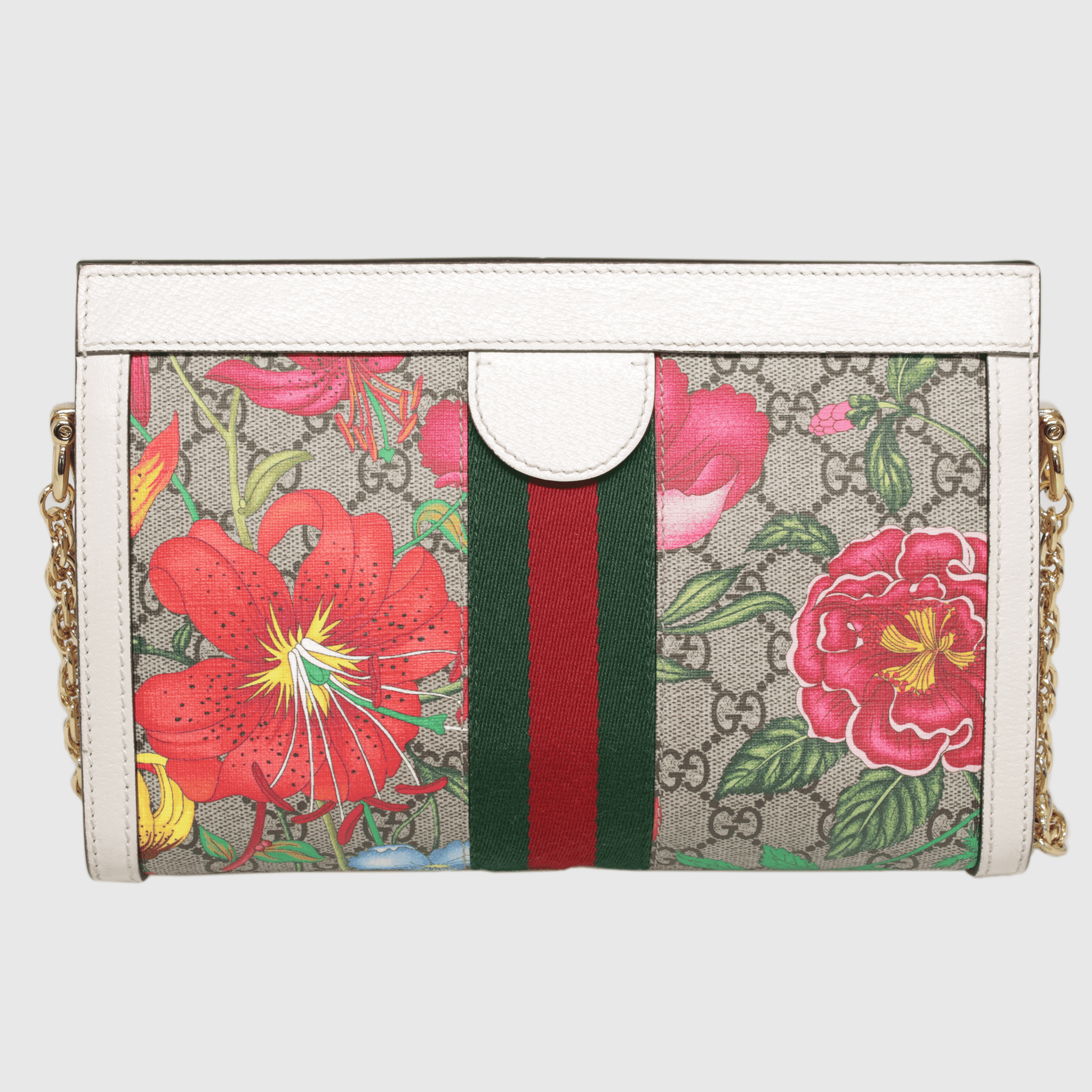 Ophidia GG Flora Small Shoulder Bag