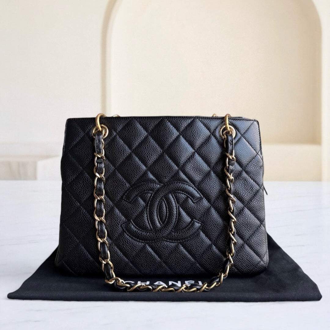 Chanel Petite Timeless Tote - Caviar Quilted Grained Calfskin Series 13