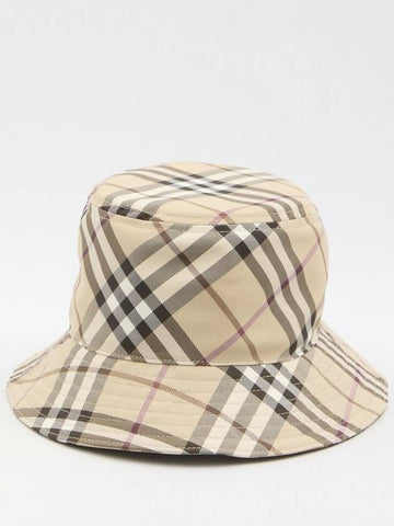 Burberry Check bucket hat