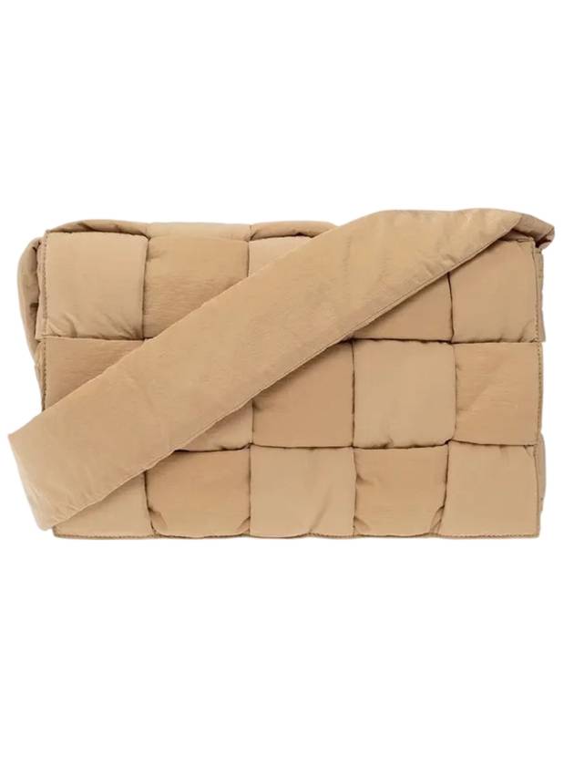 Bottega Veneta Padding Tech Cassette Shoulder Bag Beige