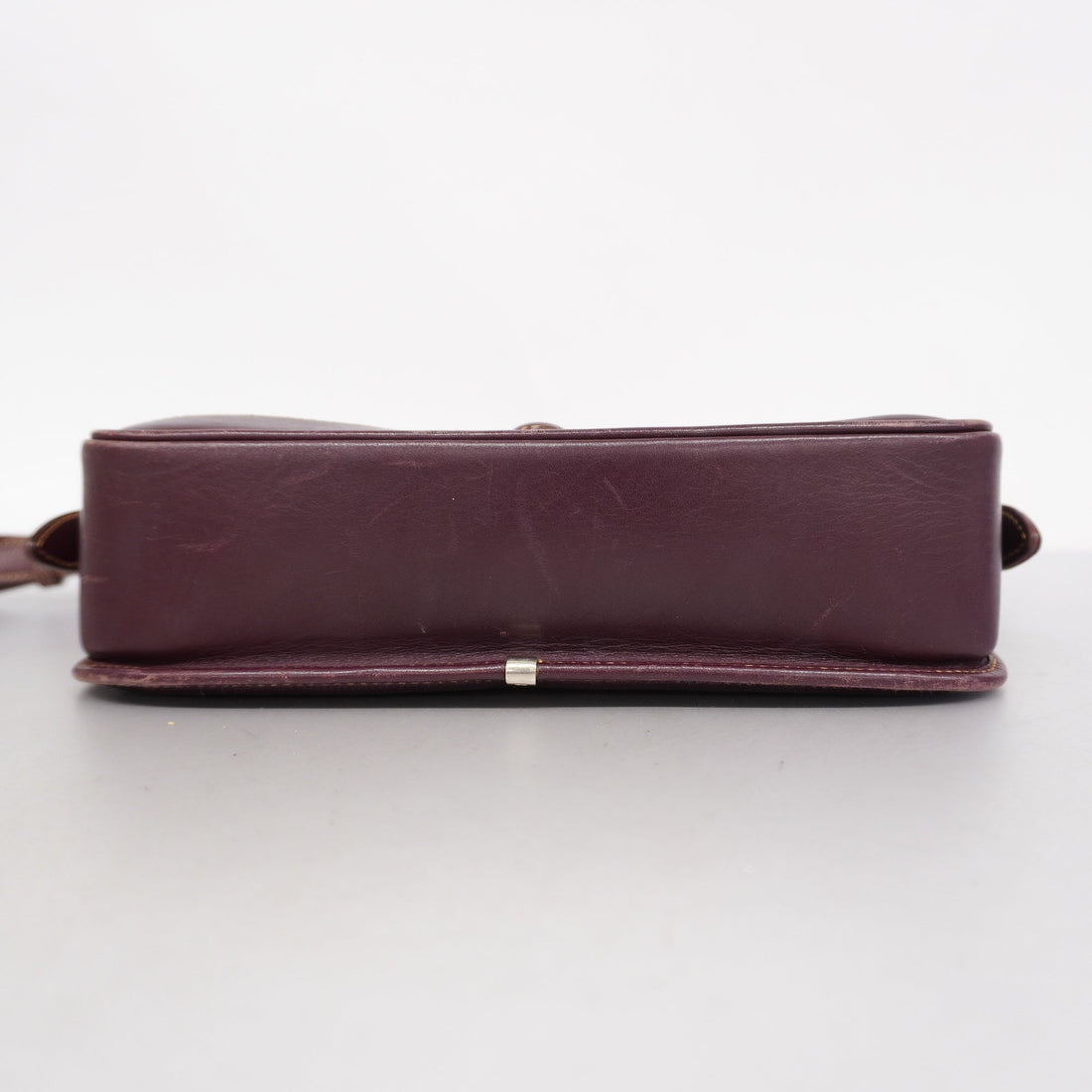 GUCCI  GG Canvas Shoulder Bag 001 106 0466 Women's Leather Bordeaux