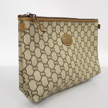 GUCCI  Clutch Bag Women's GG Plus Clutch Bag Beige