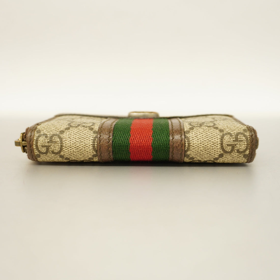 GUCCI  Ophidia Coin Case 597613 Gold Hardware Women's GG Supreme,Leather