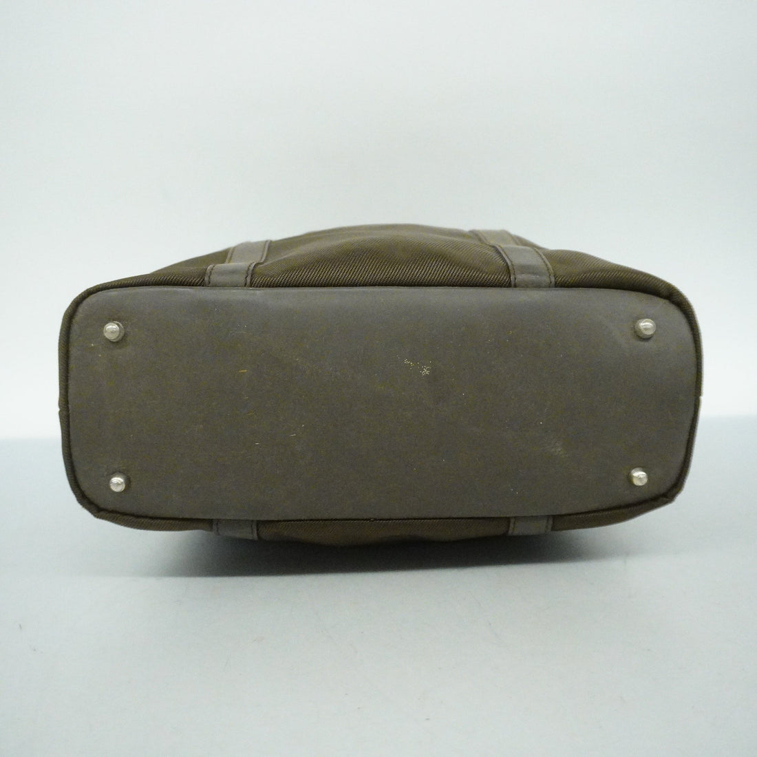 Gucci  Bamboo Handbag 000 1998 0508 Women's Nylon Canvas Handbag Brown