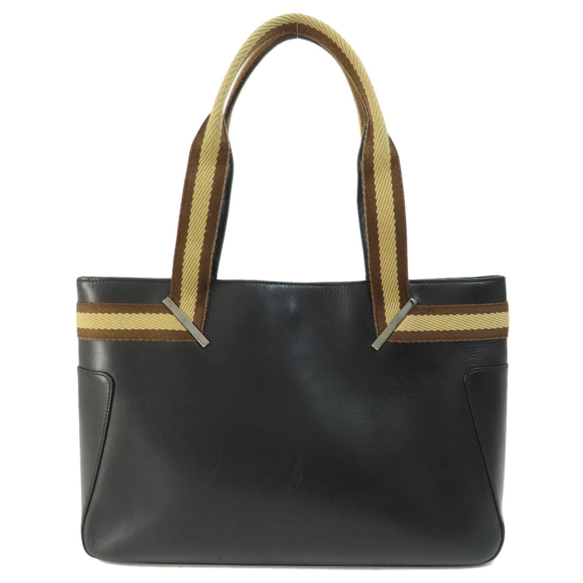 GUCCI 002-1135 Tote Bag Leather Women's