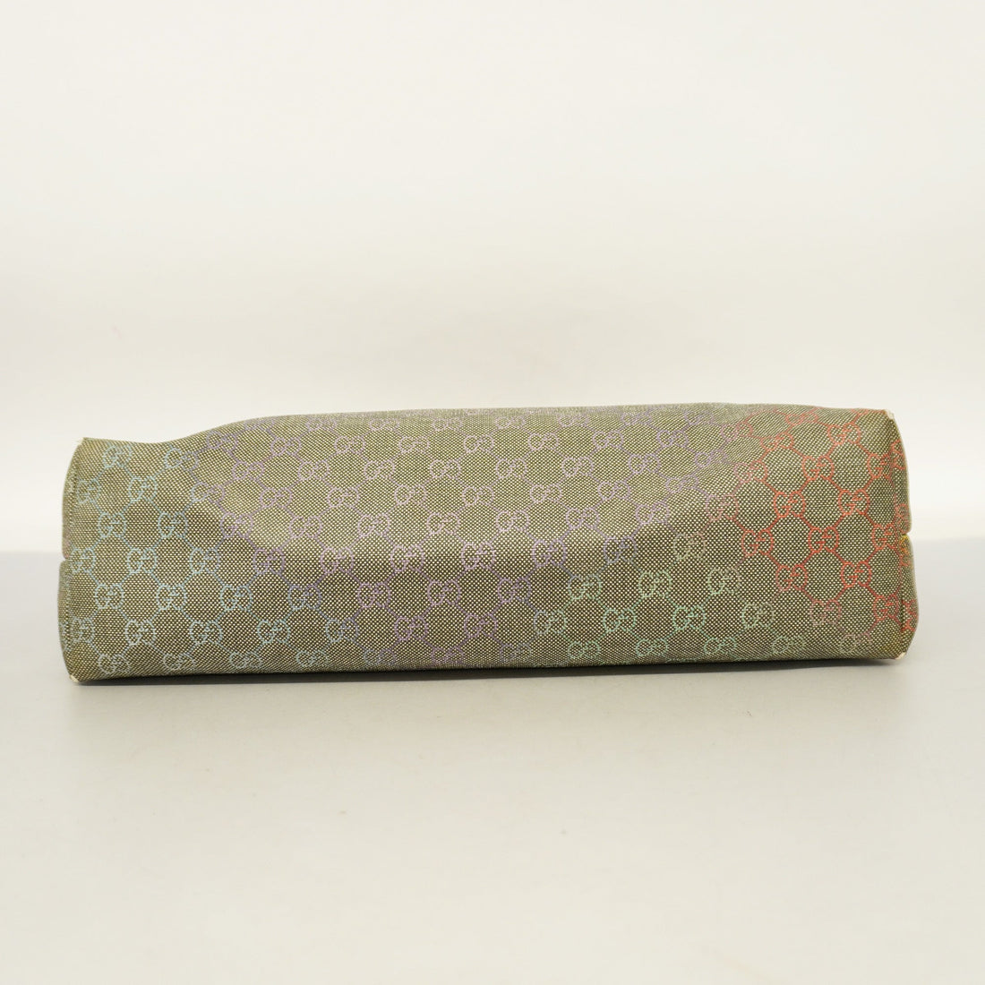 GUCCI  211134 Women's GG Supreme,Leather Tote Bag Beige,Black,Multi-color