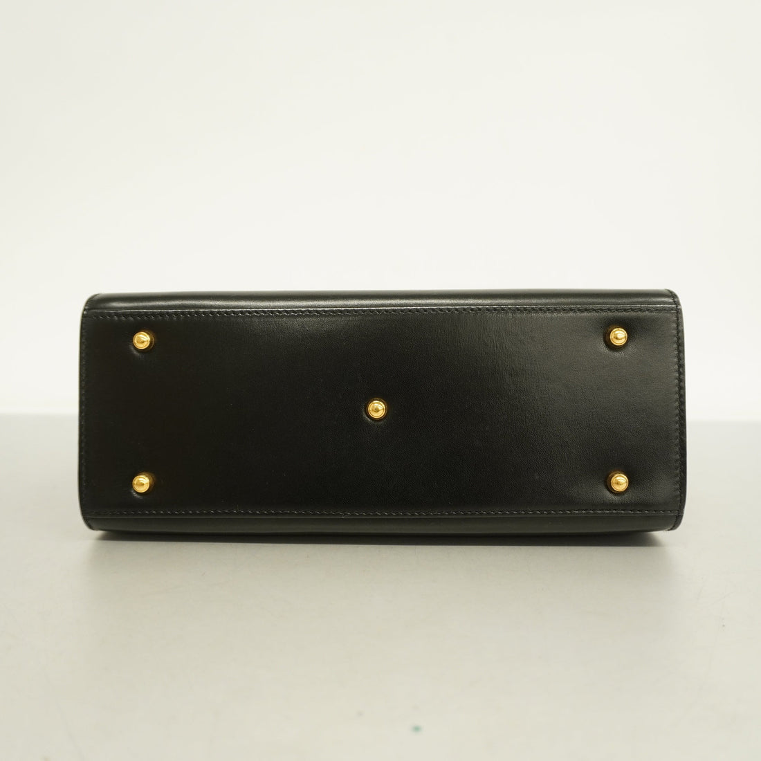 GUCCI  Handbag Ladylock 000 2026 0258 Women's Leather Handbag Black