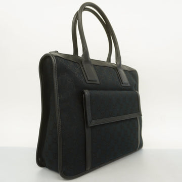 GUCCI  GG Canvas Tote Bag Sherry Women's GG Canvas Tote Bag Black,Navy