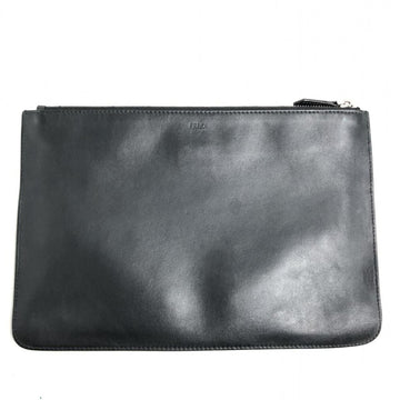 FENDI Leather Monster Clutch Bag 7N0078-SQP Black