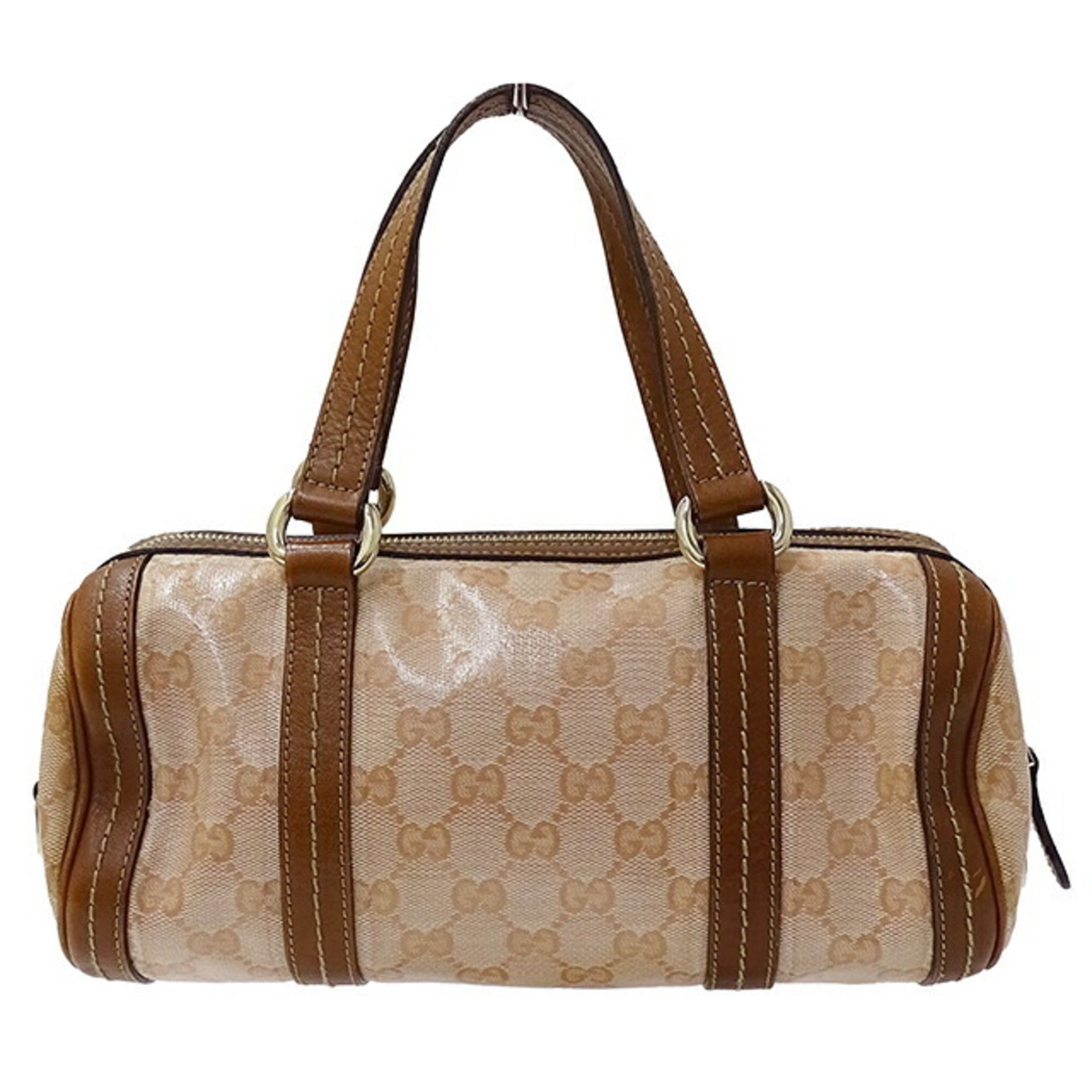 GUCCI Bag Women's GG Crystal Hysteria Handbag Pink Brown 181485 Ribbon