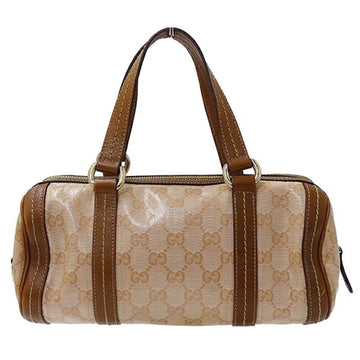 GUCCI Bag Women's GG Crystal Hysteria Handbag Pink Brown 181485 Ribbon