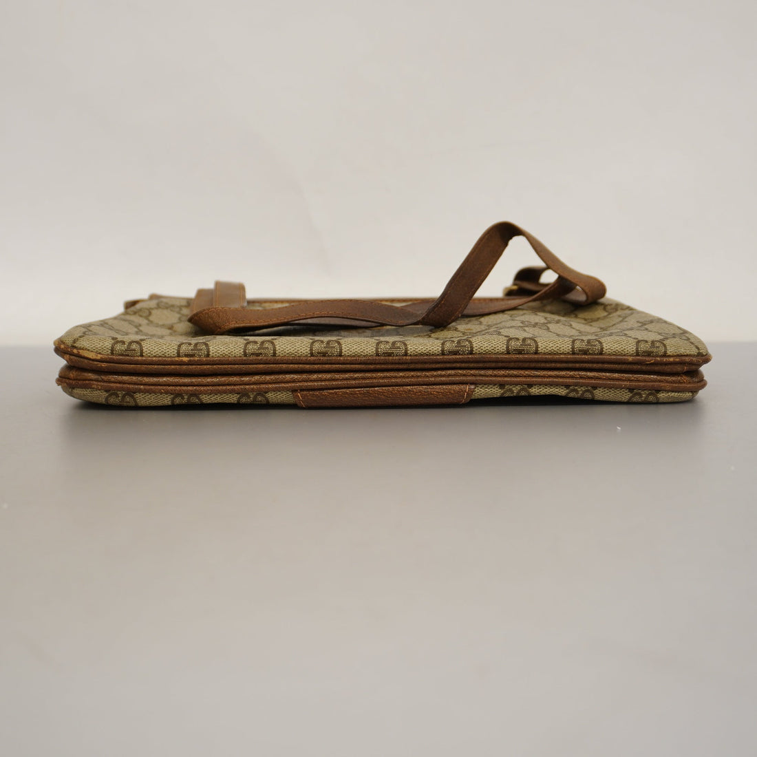 GUCCI  Handbag 67 02 021 Women's GG Supreme Beige,Brown