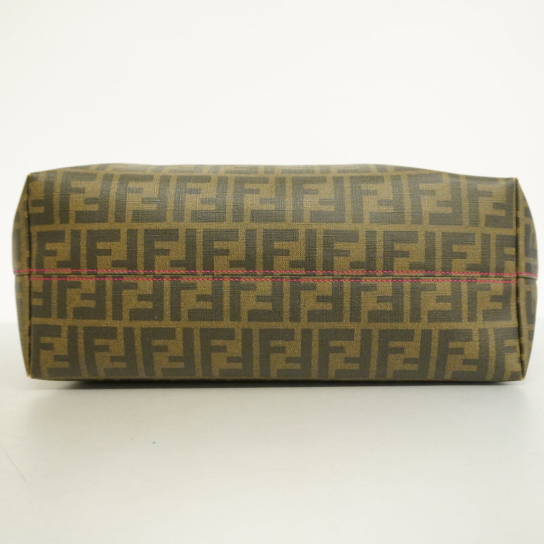 FENDIAuth  Zucca Tote Bag Women's PVC Tote Bag Brown