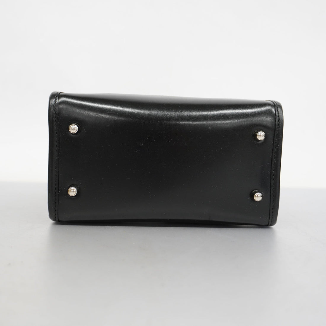 GUCCI  Patent Leather 002 1705 0405 Women's Mesh,Leather Handbag Black